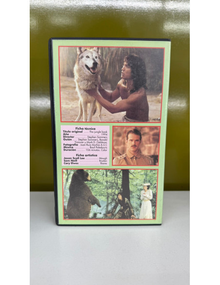9-9-68602-3-TV y vídeo Video VHS El Libro de la Selva