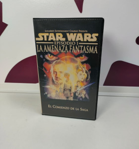 9-9-71389-1-Reproductor Video VHS Star Wars Episodio 1 La Amanenaza Fantasma 