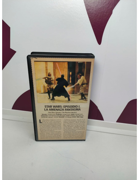 9-9-71389-2-Reproductor Video VHS Star Wars Episodio 1 La Amanenaza Fantasma 