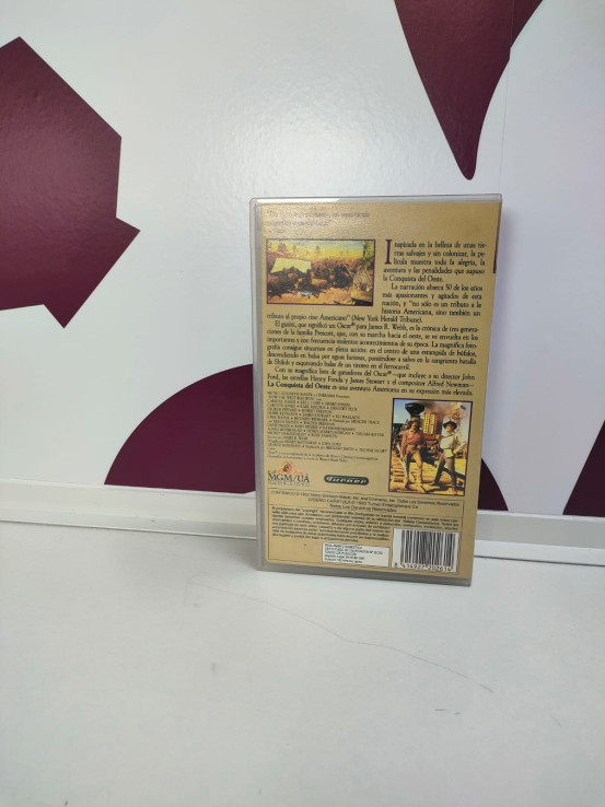9-9-71390-3-Reproductor Video VHS La Conquista Del Oeste