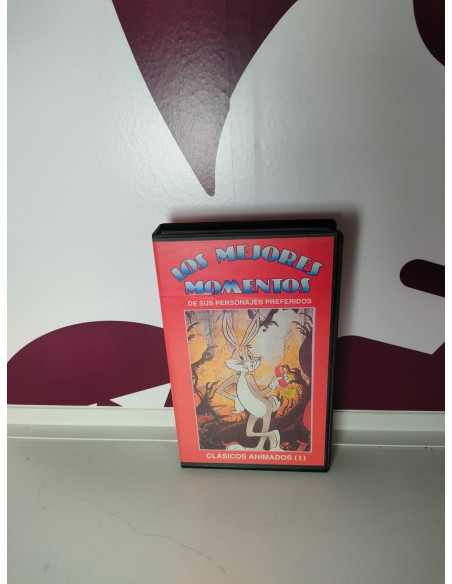 9-9-71394-1-Reproductor Video VHS Los Mejores Momentos De Sus Personajes Preferidos 