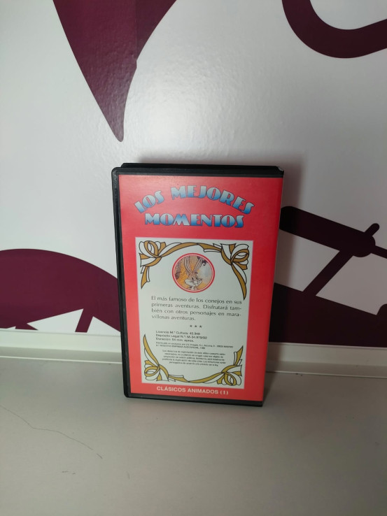 9-9-71394-3-Reproductor Video VHS Los Mejores Momentos De Sus Personajes Preferidos 