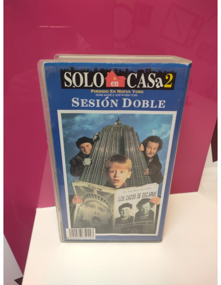 9-9-71673-3-Reproductor video VHS Solo en casa (sesion doble) 