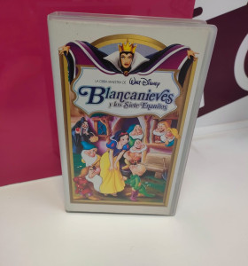 9-9-71675-1-Reproductor video VHS Blancanieves y los siete enanitos