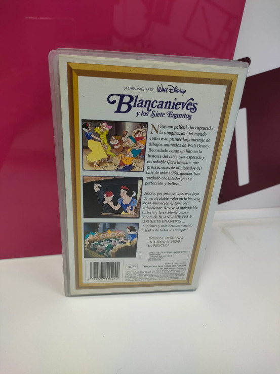9-9-71675-2-Reproductor video VHS Blancanieves y los siete enanitos
