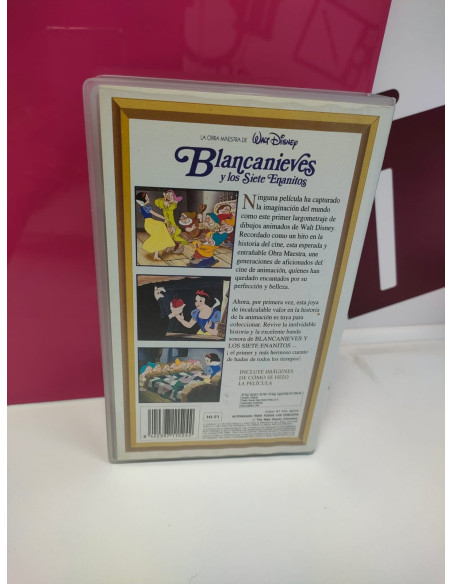 9-9-71675-2-Reproductor video VHS Blancanieves y los siete enanitos