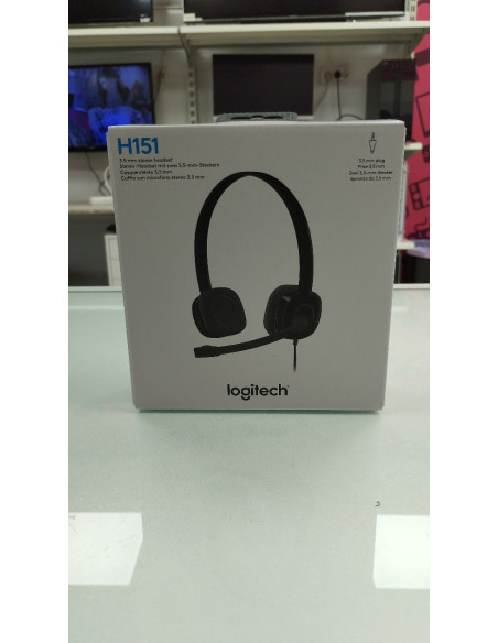 9-6-161462-1-Auriculares Diadema Logitech H151 SIN USO