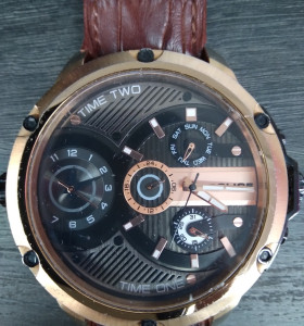 9-9-44887-1-Reloj Pulsera Premium Caballero Police 15049J Marron 2