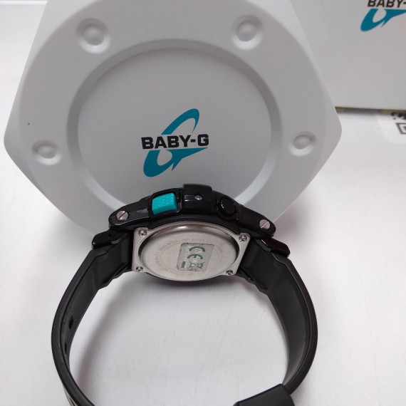 9-9-53265-3-Reloj Pulsera Señora Baby G Bga-180 Negro Rosa