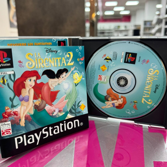 7-7-79213-2-Videojuego PS1 La Sirenita 1