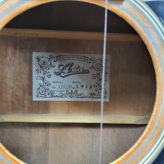 1-1-260333-2-Guitarra Acustica Aria LW12 