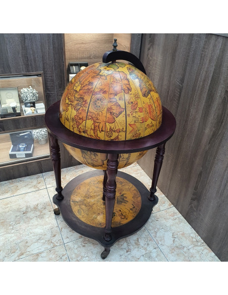 1-1-251512-1-Decoración Mueble Bar Globo Terráqueo Vintage