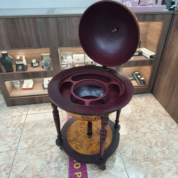 1-1-251512-3-Decoración Mueble Bar Globo Terráqueo Vintage