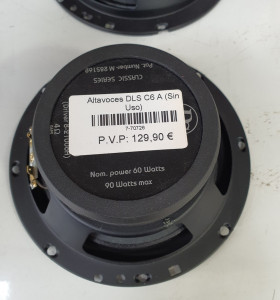 1-7-70726-1-Altavoces DLS C6 A (Sin Uso)