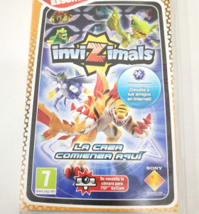 1-1-221154-1-Videojuego PSP Invizimals La caza comienza aqui Psp essentials