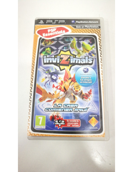 1-1-221154-1-Videojuego PSP Invizimals La caza comienza aqui Psp essentials