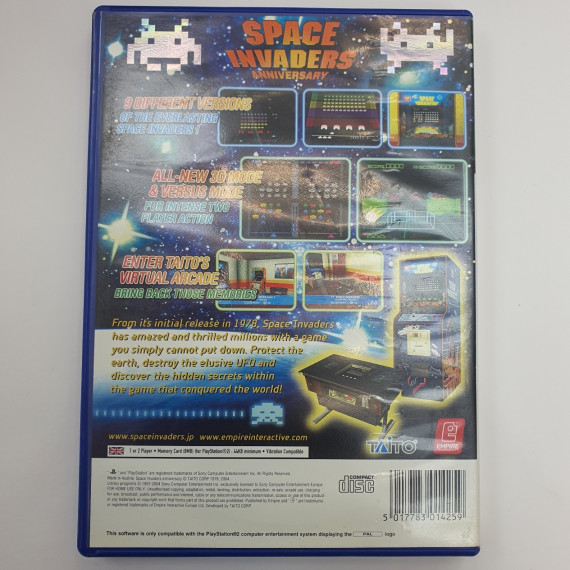 1-1-260912-4-Videojuego PS2 Space invaders 