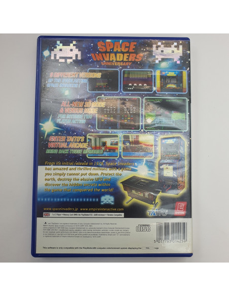 1-1-260912-4-Videojuego PS2 Space invaders 