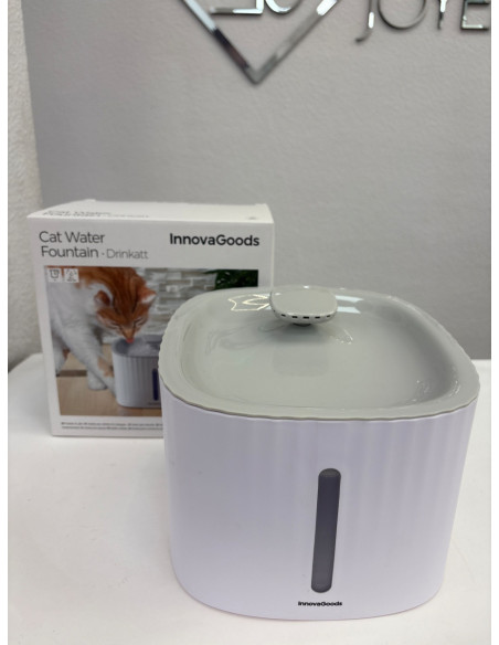 1-1-259779-1-Comedero Bebedero De Gatos InnovaGoods
