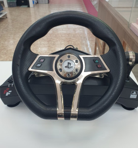 1-1-260263-1-Accesorio PS4 Ps3 Volante Hurricane Flashfire WH-3103 V 