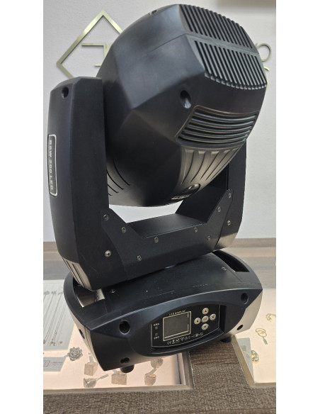 1-1-248016-2-Música Profesional Cabeza Móvil Pro Light BSW 200 LED Negra