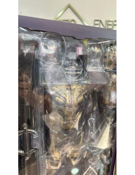 1-1-244393-4-Objetos Insólitos Hottoys-figuras De Acción Modelo Original De Thanos Endgame, Mms529, escala1 6 