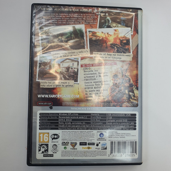 1-1-260917-3-Videojuego Pc Farcry 2