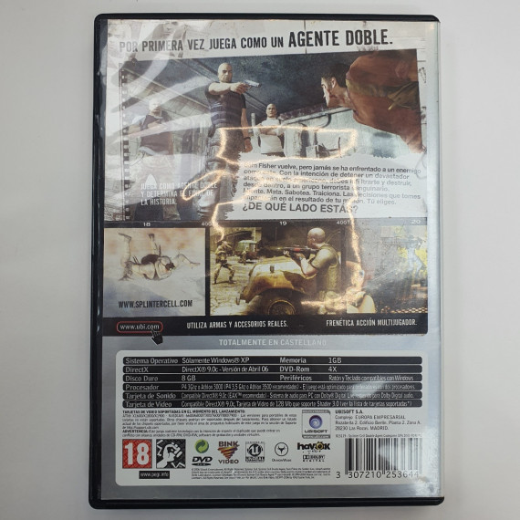 1-1-260920-4-Videojuego Pc Tom Clancy s Splinter Cell Chaos Theory