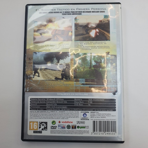 1-1-260922-5-Videojuego Pc Tom Clancy's Splinter Cell Advanced 