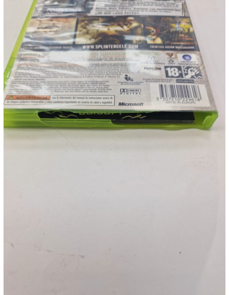 1-1-261149-3-Videojuego Xbox 360 Tom Clancy Splinter Cell Double Agent