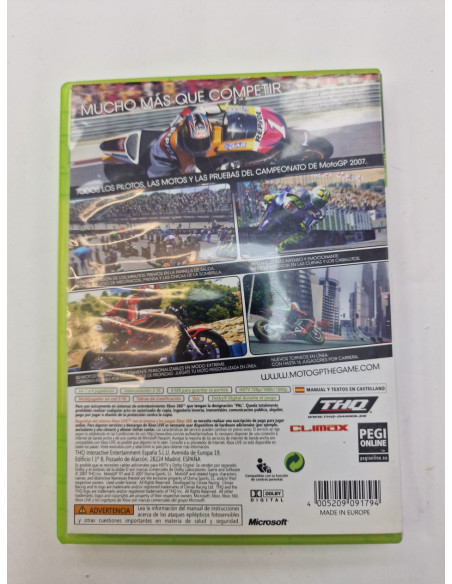 1-1-261152-2-Videojuego Xbox 360 Moto GP 07