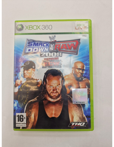 1-1-261146-1-Videojuego Xbox 360 Smackdown Vs Raw 2008