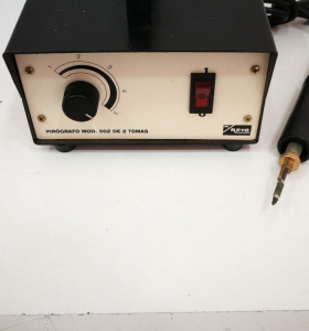1-1-221397-1-Herramientas Eléctricas PIROGRABADOR Reig 502 De 2 Tomas