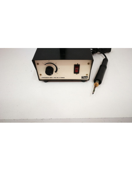 1-1-221397-1-Herramientas Eléctricas PIROGRABADOR Reig 502 De 2 Tomas