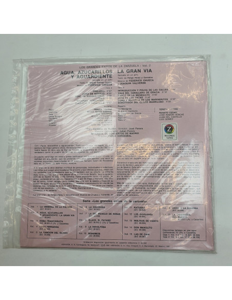 1-1-242424-2-vinilo los grandes exitos de la zarzuela vol 2