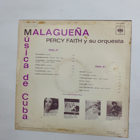 1-1-246849-2-Vinilo malagueña musique de cuba 
