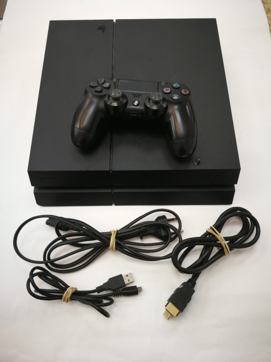 1-1-250960-2-Consola PS4 Ps4 Negra 1T