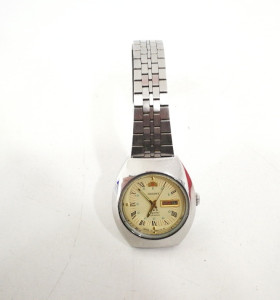 1-1-212327-1-Reloj Pulsera Caballero Orient Crystal 21 Jewels