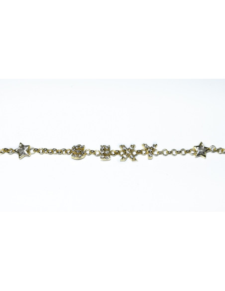 1-2-93231-4-Pulsera SEXYMAMALOVE baño oro