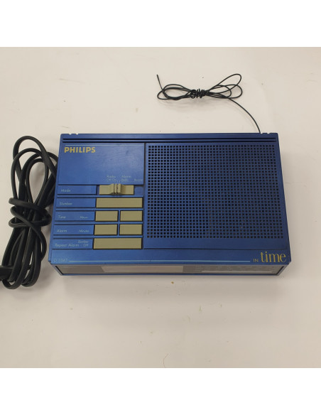 1-1-259699-6-Radio despertador Vintage Philips In Time D3342