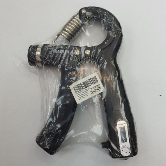 1-1-257998-2-Deportes ejercitador manos antebrazo con resistencia ajustable negro 