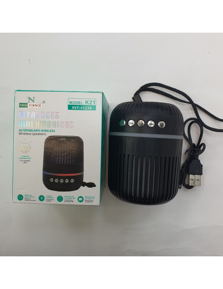 1-1-258101-1-Sonido Altavoz Inalambrico K21 New Science