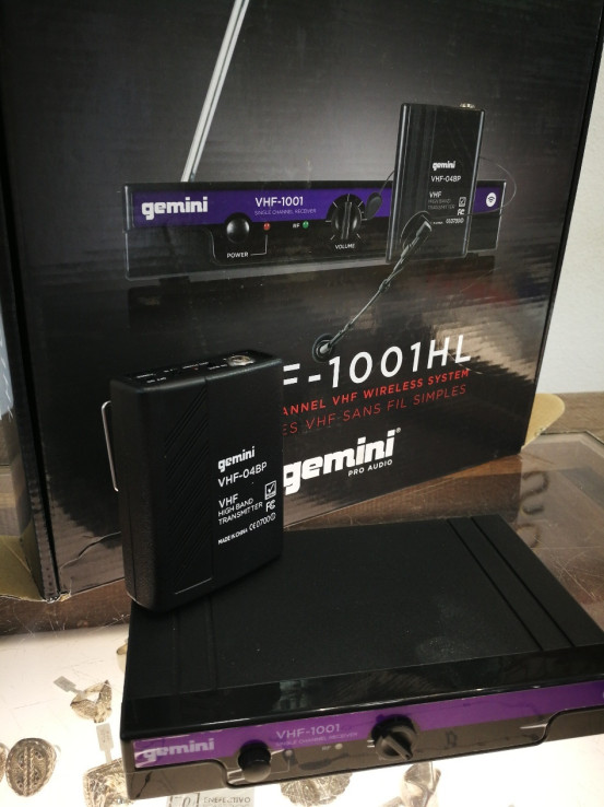 1-1-243989-2-Micrófono GEMINI VHF 1001HL 