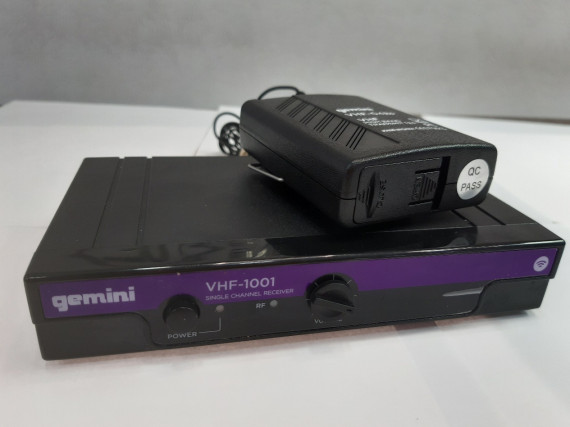 1-1-245608-1-Micrófono Gemini Vhf-04Bp Receptor VhF 1001