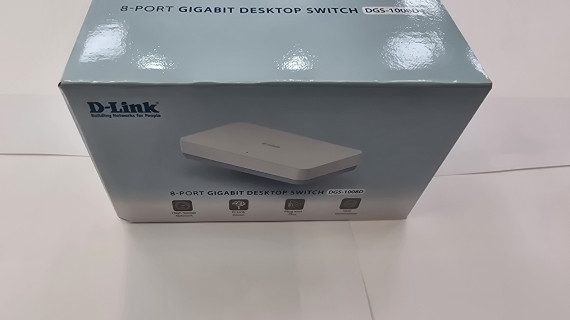1-1-248868-1-Switch D-link 8 Port Gigabit Desktop DGS-1008 (Nuevo)