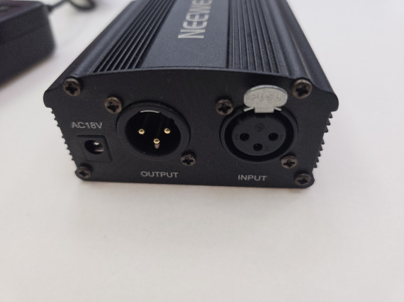 1-1-254916-2-Instrumentos Musicales Neewer 1-Canal Phantom 48V 