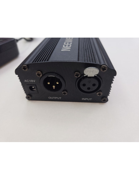 1-1-254916-2-Instrumentos Musicales Neewer 1-Canal Phantom 48V 