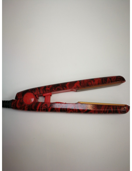 1-1-254434-2-Plancha Pelo De Viaje Roja