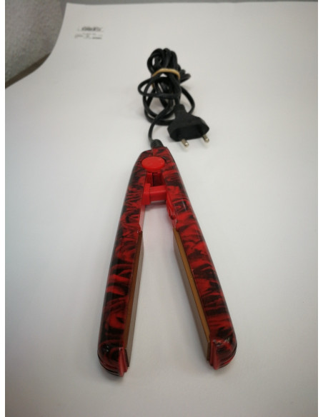 1-1-254434-3-Plancha Pelo De Viaje Roja