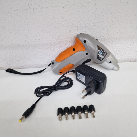 1-1-240237-2-Taladro A Bateria Atornilladora 3,6V Gris